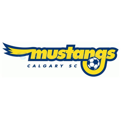 Calgary Mustangs Iron-on Stickers (Heat Transfers)NO.8273
